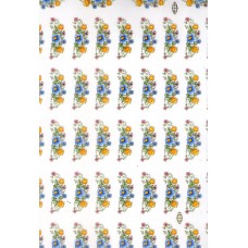 Ref. 79388 - Decalque ramo azul médio